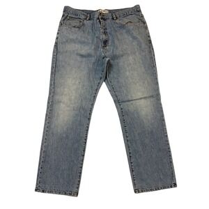 Tommy Bahama Indigo Palms Jeans Mens 42x32 Blue Excellent Classic Fit Straight